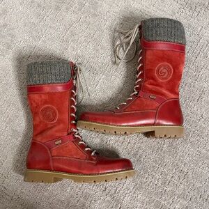 D9380 Remonte red boots